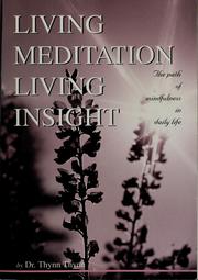 Living Meditation Living Insight