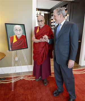 Bush_Dalai_Lama_portrait