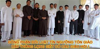 Đại diện Hội Đồng Liên Tôn Việt Nam
